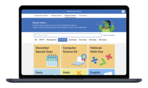 Seesaw Curriculum Library