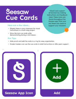 printable cue cards