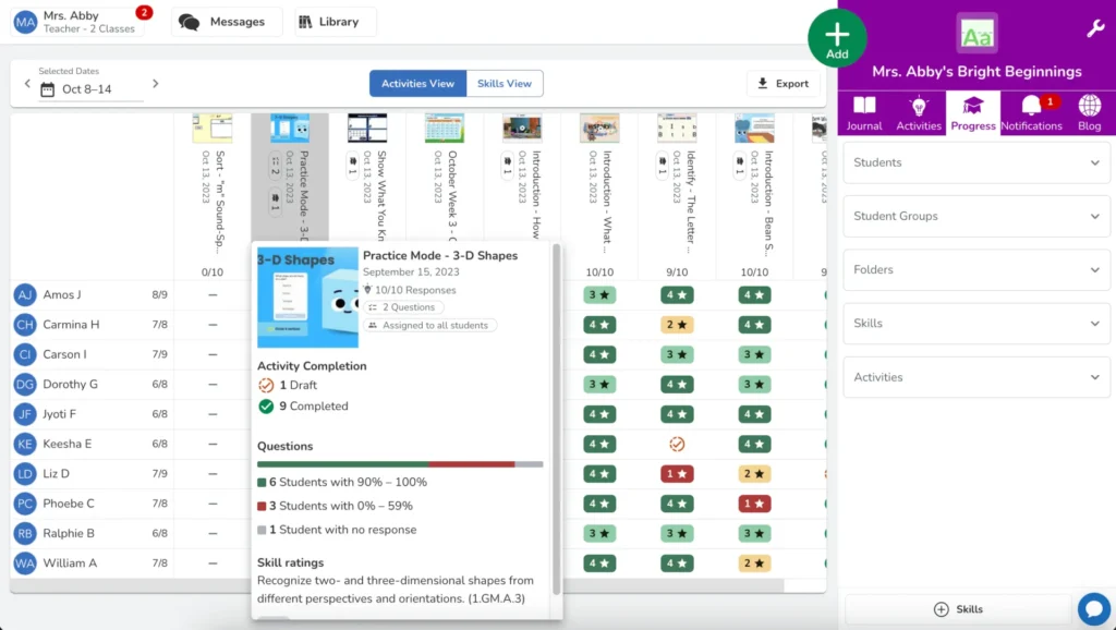 Progress Monitoring